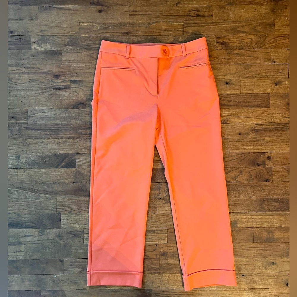 Betabrand cropped and cuffed trousers NWOT size large